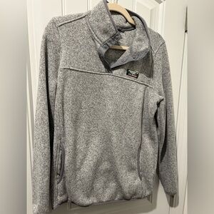 L.L. Bean ladies grey sweater pullover, like new, Medium